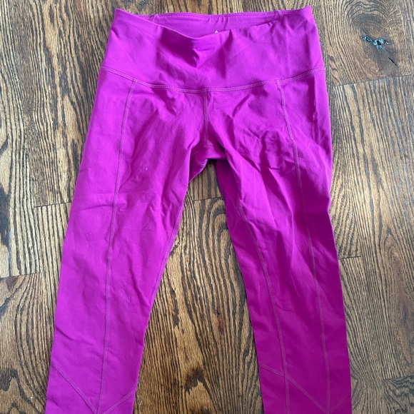 PRANA prism leggings size S Fuschia EUC - Picture 4 of 4